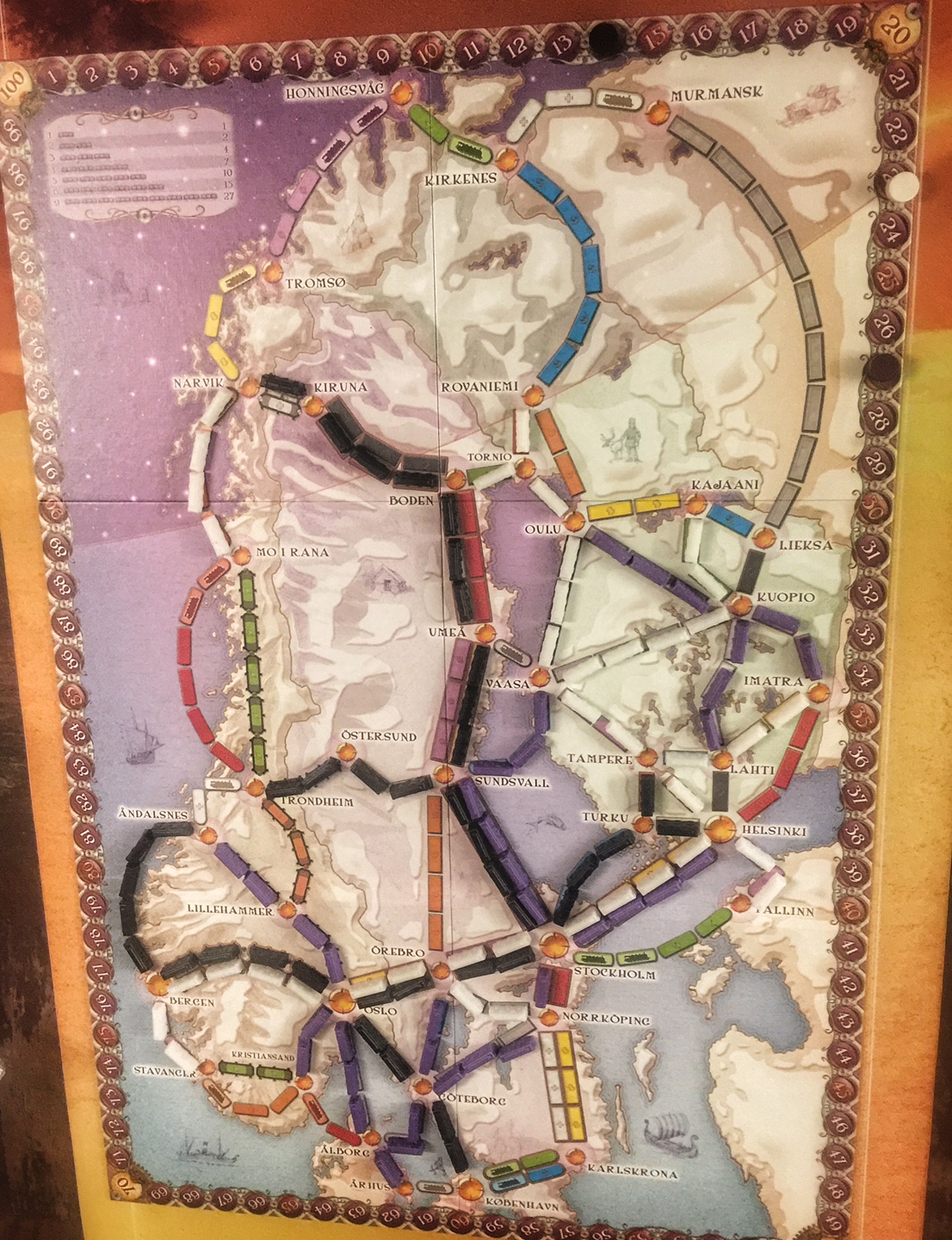 Les Aventuriers du Rail Scandinavie - La Vieille Échoppe - Charlieu